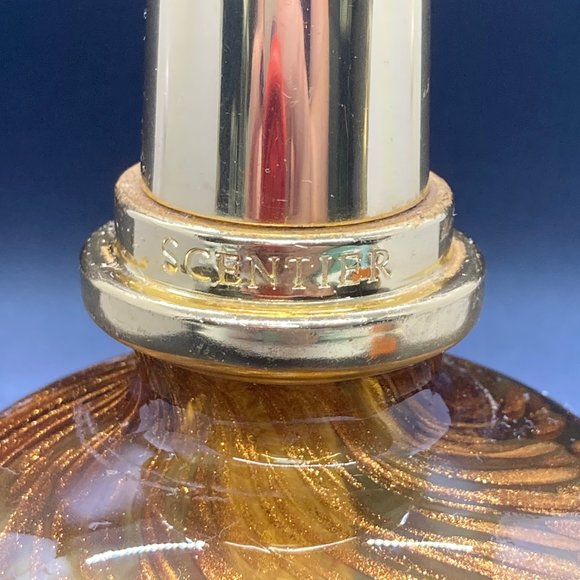 Scentier Amber & Gold Swirl Fragrance Lamp without Crown - Picture 3 of 5